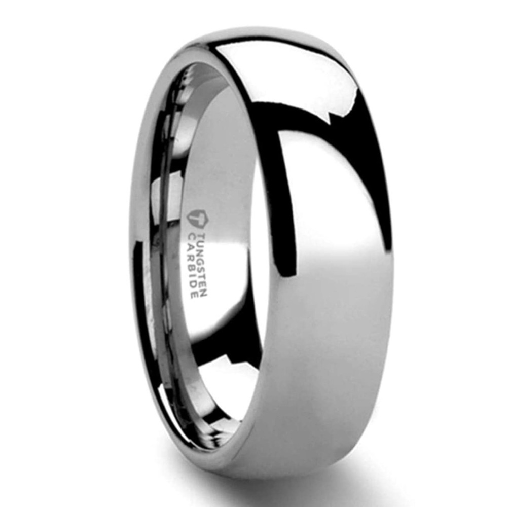 Thorsten Dominus Tungsten Rings for Men Carbide Domed Tungsten Carbide  - 8mm